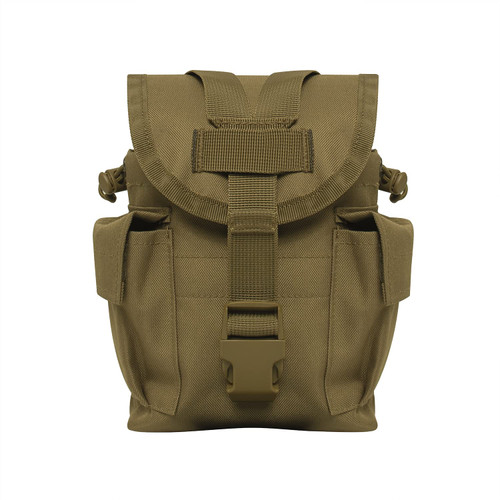 Rothco MOLLE II Canteen & Utility Pouch, Coyote Brown
