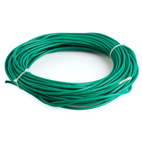 GOUNENGNAIL-Stranded Tinned Copper Grounding Wire 12 AWG,UL Listed,Flexible Electrical Cable, Appliance Ground Protection from Electrical Surge (Green, 12AWG 25ft(7.5 Meter))