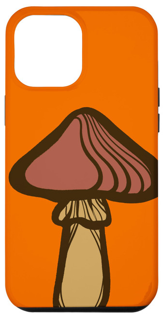 iPhone 15 Pro Max Fungi Mushroom art simple Case