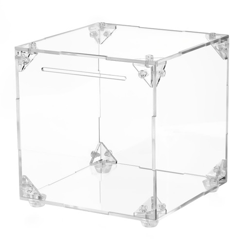 Acrylic Clear DIY Piggy Bank, Assemble Acrylic Money Savings Box, Rdusable Clear Saving Bank for Adults (5.9 inch) Acrylic Clear DIY Piggy Bank, Assemble Acrylic Money Savings Box, Rdusable Clear Saving Bank for Adults (5.9 inch)