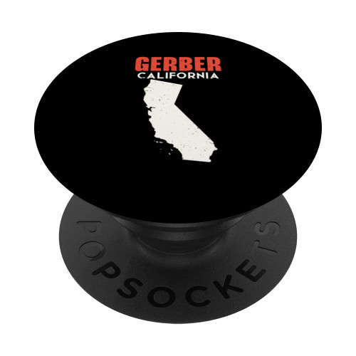 Gerber California USA State America Travel Californian PopSockets Swappable PopGrip