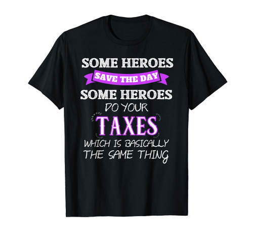 Funny Tax Preparer Income Tax Professional CPA TShirt Gift