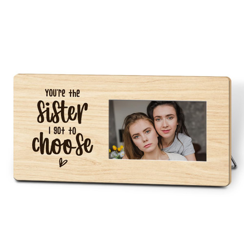 Lovdazzles Sisters Gifts from Sister Best Sister Ever Gifts Picture Frame Friendship Gifts for Women Best Friends Female Her BFF Besties Soul Sister Big Sister Gift Rustic Picture Frames