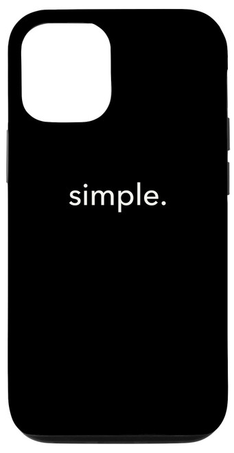 iPhone 14 Minimalistic simple. Minimal Case