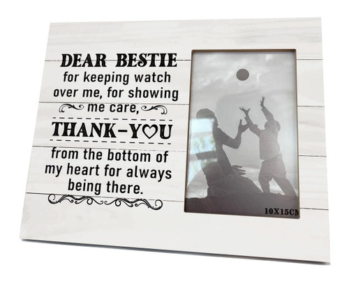 Friend Gift, 8X10 Inch Rustic Wooden Picture Frame, Friendship Photo Frame for Gifting, Gift for Best Friend, Friend Appreciation Gift, Thank You from the Bottom of My Heart for Always Being There Friend Gift, 8X10 Inch Rustic Wooden Picture Frame, Friendship Photo Frame for Gifting, Gift for Best Friend, Friend Appreciation Gift, Thank You from the Bottom of My Heart for Always Being There
