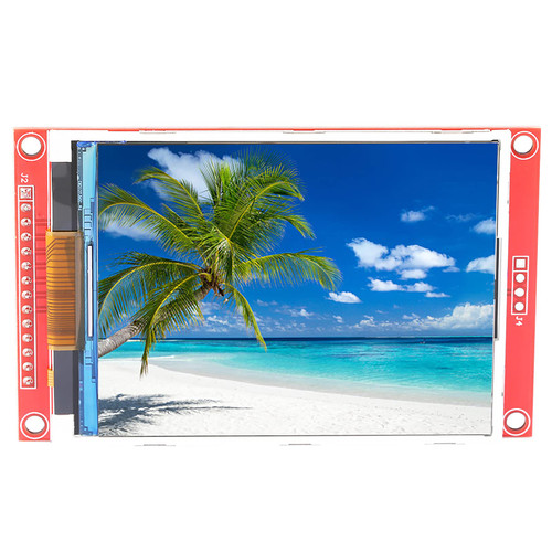 Lcd Tft Display Module, 3.2Inch Stable With Memory Card Practical Lcd Driver Board, For 4-Wire Spi Interface Ili9341 240*320 3.3V ~5V(With Touch)