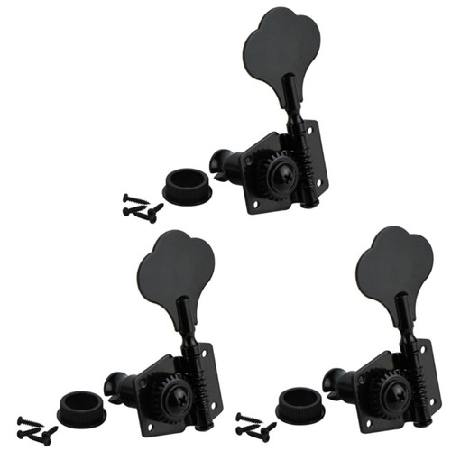 ERINGOGO 3pcs String Bass Tuning Pegs Acoustic Guitar Tuner Ukulele Tuning Pegs Bass Guitar Acoustic Guitar Tuning Key Guitar Tuning Keys Open Locking Tuners Banjo Electric Guitar
