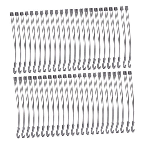 Happyyami 30pcs Flower Pot Hook Flower Pot Chain Feeder Chain Plant Hanger Garden Plant Flower Pot Basket Chain Hanging Plant Chains Lantern Hooks Hanger Plastic Hanging Clip Indoor White