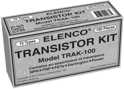 Elenco Transistor Kit - 100-Piece - TRAK-100