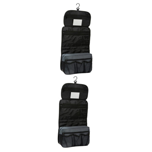 FOMIYES 2pcs travel makeup bags travel storage bag makeup bag for travel toiletry bags for traveling hanger cosmetic bag hanging makeup pouch makeup pouch organizer Storage bags foldable FOMIYES 2pcs travel makeup bags travel storage bag makeup bag for travel toiletry bags for traveling hanger cosmetic bag hanging makeup pouch makeup pouch organizer Storage bags foldable