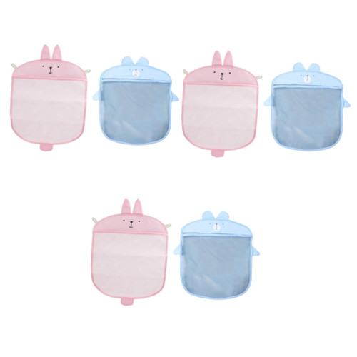 Zerodeko 6 Pcs Mesh Organizer Bags Pocket Organizer Pouch Wall-Mounted Storage Bag Wall Hanging Storage Bag Sundries Organizer Mesh Storage Pouch Multipurpose 4g