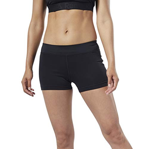 Reebok Work Out Ready Pp Hot Short, Black, X-Small