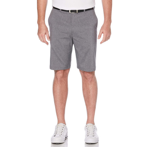 Ben Hogan Men's Performance Flat Front Flex Golf Shorts (Medium Grey Heather, 32)