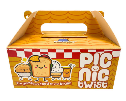 BLUE ORANGE GAMES Picnic Twist, Set Collection Card Game in a Picnic Basket, Family or Adult Strategy Game for 1 to 9 Players Recommended for Ages 8 & Up.