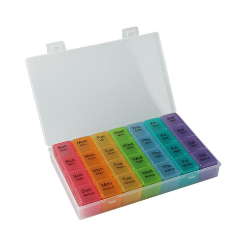 Pill Organizer 4 Times a Day,Pill Box Weekly Pill Case Medicine Organizer Box 7 Days 28 Compartment Organizer Box, Pill Holder 7 Day Daily Pill Dispenser Box Organizer Pill Organizer 4 Times a Day,Pill Box Weekly Pill Case Medicine Organizer Box 7 Days 28 Compartment Organizer Box, Pill Holder 7 Day Daily Pill Dispenser Box Organizer