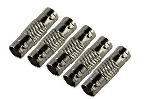 Inovat 5 Pack BNC Female Jack to BNC Female Coupler Adapters CCTV Security Camera Adapter Straight Connector