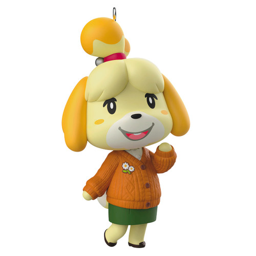 Hallmark Keepsake Christmas Ornament 2023, Nintendo Animal Crossing Ornament, Isabelle, Gifts for Gamers