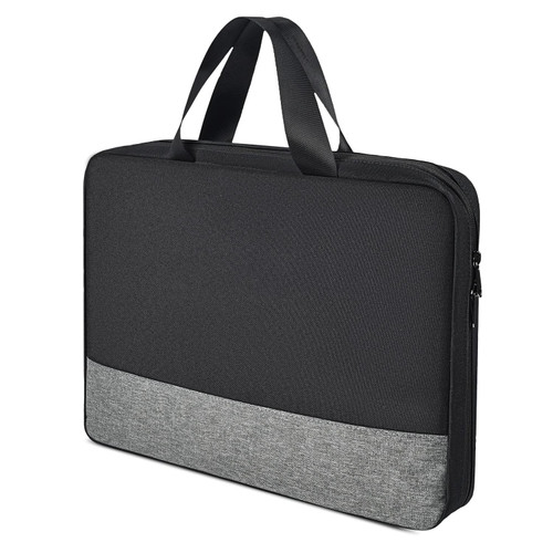 Laptop Case 17 17.3 inch Laptop Sleeve Slim Waterproof Durable TSA Computer Bag with Handle for HP Envy 17, HP Pavilion 17, DELL Lenovo ASUS Acer MSI 17" Laptop Carrying Case -Black