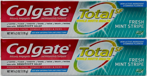 Colgate Total Toothpaste Fresh Mint Stripe 6 oz