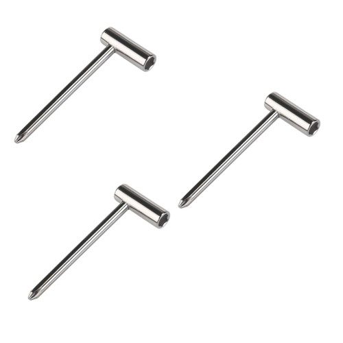 SUPVOX 3pcs Acoustic Guitar Truss Rod Wrench Guitar Wrench Metal Truss Rod Tool Electric Guitar Truss Rod Wrench Electric Guitar Parts Truss Rod Wrench for Guitar Bass Wrench Tool
