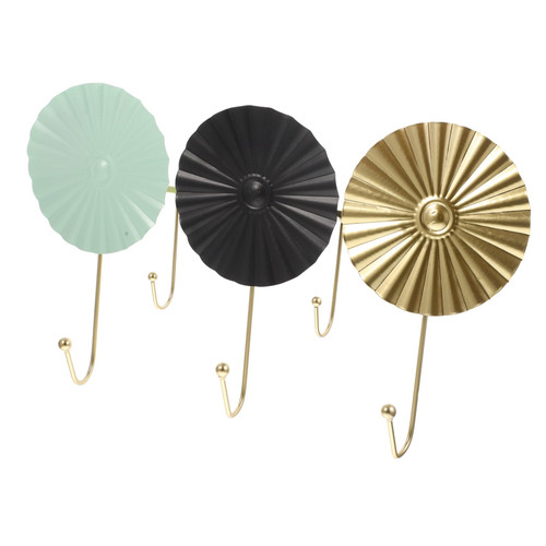 OKUMEYR Wall Hook Coat Hook Clothes Hook Wall Mount Design Decorative Hook Clothes Rack Hangers Heavy Duty Hanger Round Coat Rack Storage Hook up Wall Hanging Coat Hanger Hook Rack Iron