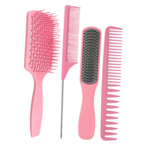 8 pcs massage comb set Haircut Comb Professional Wig Brushes for Synthetic Wigs Haircut Hairbrush Hair Brush Airbag Massage Comb Airbag Hair Comb major abs Miss Accessories