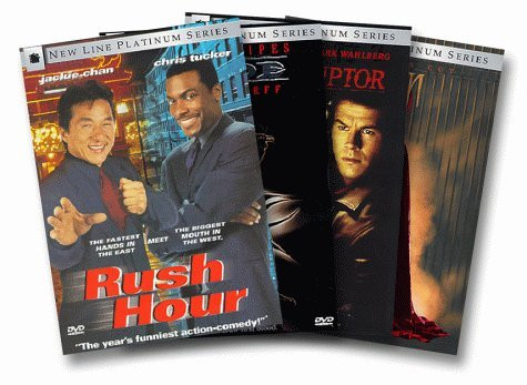 Full Force New Line Platinum Series DVD 4-Pack (Blade/Rush Hour/The Corruptor/Spawn) by Wesley Snipes