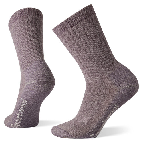 Smartwool Women's Hike Classic Edition Full Cushion Solid Crew Socks, Elderberry, Medium