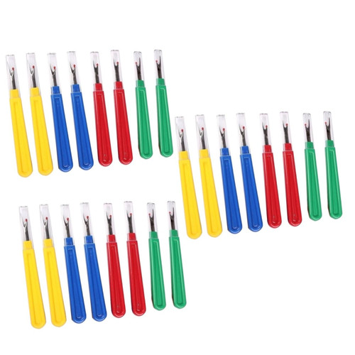 EXCEART 36 Pcs Stitch Ripper Thread Unpicker Seam Ripper Unpicker Sewing Tool Stitch Unpicker Seam Cutter Buttonhole Thread Pick