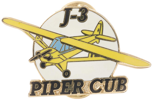 EagleEmblems P15764 PIN-APL,Piper J-03 (1.5'')