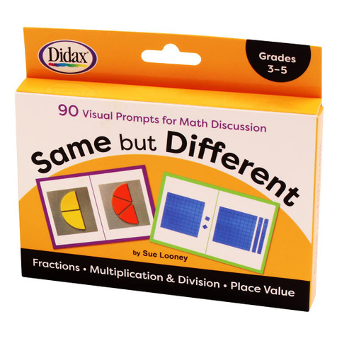 Didax Educational Resources Same But Different Cards, Grades 3-5, Multicolor