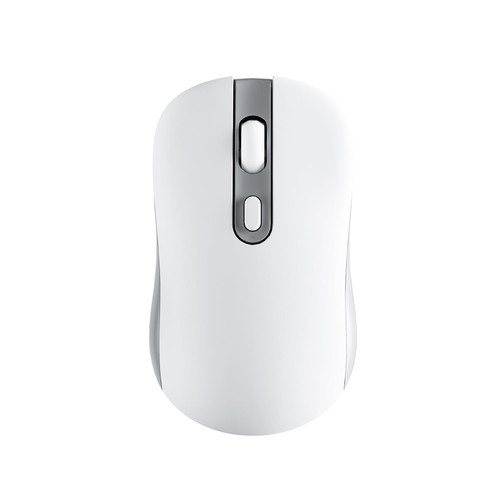 Wireless Mouse, Dual Mode Computer Mouse, 2.4G Wireless Computer Mouse with USB Receiver, Rechargeable Bluetooth Mouse, DPI Adjustable,3 Device Connection, Cordless Mice for Laptop, PC, Computer