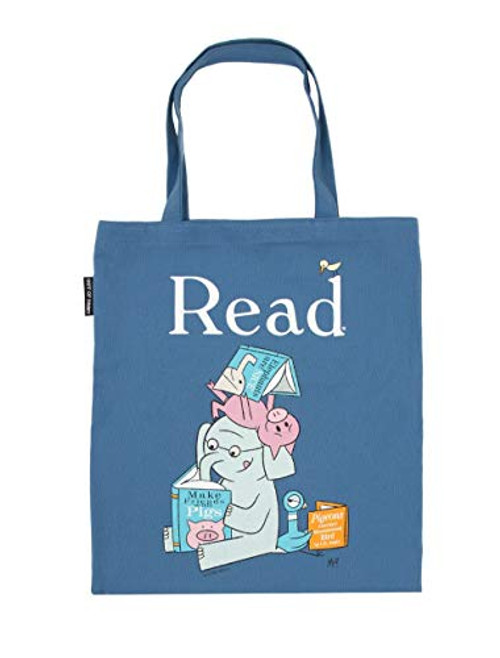 Out of Print Elephant and Piggie Read Tote Bag