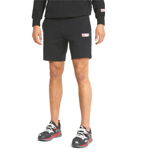 PUMA Mens X Batman Shorts Athletic Bottoms Casual - Black - Size XXL