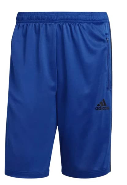 adidas,Mens,3-Stripes Shorts,Team Royal Blue/Black,Medium
