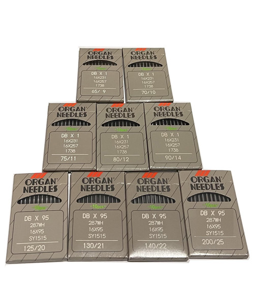 100 Organ Needle dbx1 16x257 16x95 dbx95 Compatible for juki ddl-555,ddl-5530, ddl-5550 ddl-8700 ddl-8700-7 (20)