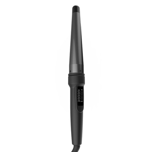Hair Curling Wand?Olityna Ceramic 1 1/4-Inch to 3/4-Inch Curling Wand,Professional Tapered Curling Wand with Adjustable Temperature 360-480?,Auto Shut Off,Dual Voltage Hair Curling Iron for All Hair