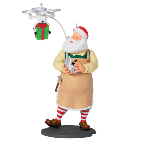 Hallmark Keepsake Christmas Ornament 2023, Toymaker Santa, Santa Collectors Gifts