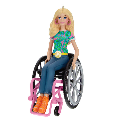Hallmark Keepsake Christmas Ornament 2023, Barbie Fashionista with Wheelchair, Gifts for Her Hallmark Keepsake Christmas Ornament 2023, Barbie Fashionista with Wheelchair, Gifts for Her