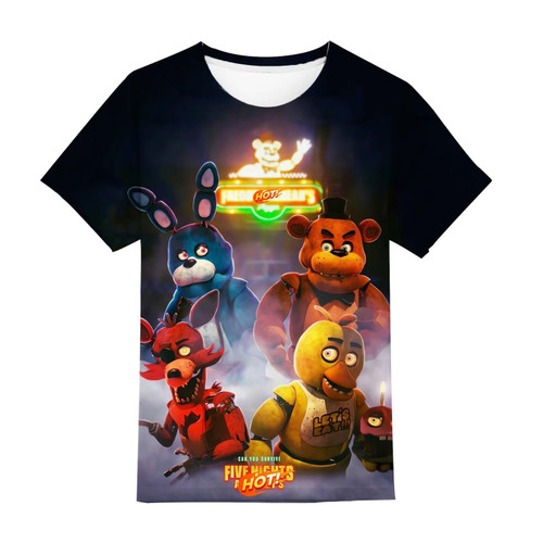 Youth Boys and Girls T-Shirt 3D Printed Fashion Game New Crew Neck Short Sleeve-2-L Youth Boys and Girls T-Shirt 3D Printed Fashion Game New Crew Neck Short Sleeve-2-L