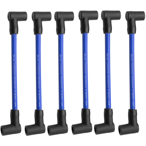 NFSpeeding 6 Pcs Spark Plug Wire 6" High Performance Premium Marine Replacement for Evinrude OMC Johnson Spark Plug Wire Leads Set Sierra Boating Accessories Replace 18-8816-1 ZF478V