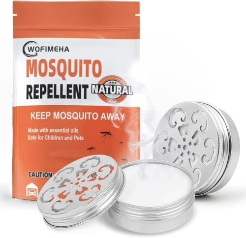 ANEWNICE Mosquito Repellent Outdoor Patio, Natural Mosquito Repellent Indoor, Powerful Mosquito Repellant for Yard, Mosquito Control, Mosquito Barrier, Waterproof -2 Packs