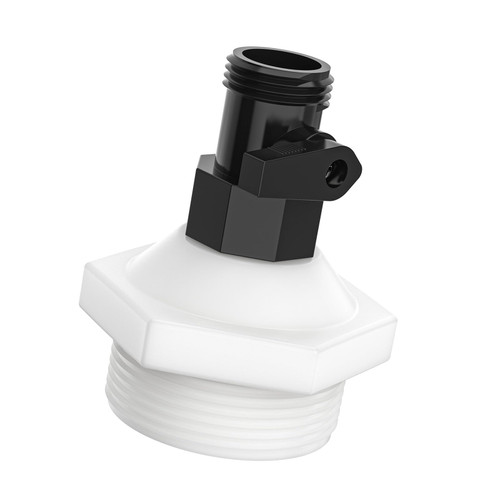 1.5" Pool Drain Connector Adapter with 3/4" Plastic Garden Hose Shut-Off Ball Valve Compatible with Coleman Pool Hose Fitting for Above Ground Pool, Garden Hose Standard Water Shutoff Valve