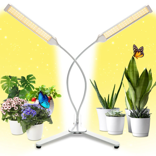 WELLUCK Grow Lights for Indoor Plants, Full Spectrum LED Plant Grow Lights, 210 LEDs Plant Growing Lamp with 9-Levels Dimmable, Auto On/Off and 3/9/12H Timer for Various Indoor Plants Growth WELLUCK Grow Lights for Indoor Plants, Full Spectrum LED Plant Grow Lights, 210 LEDs Plant Growing Lamp with 9-Levels Dimmable, Auto On/Off and 3/9/12H Timer for Various Indoor Plants Growth