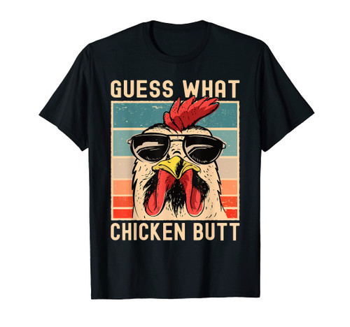 Chicken Meme Design | Guess What Chicken Butt T-Shirt Chicken Meme Design | Guess What Chicken Butt T-Shirt