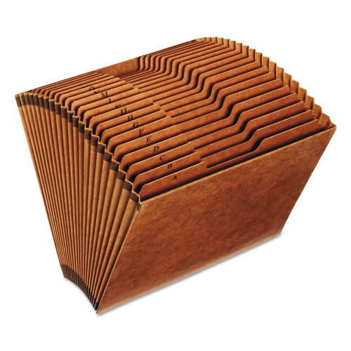 1InTheOffice Expanding File Folder A-Z, Alphabetical File Organizer, Accordion File Organizer, 21-Pocket Expanding File Folder, Letter Size