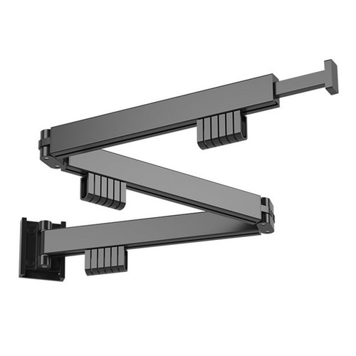 Bndyker Clothes Drying Rack,Laundry Folding Drying Rack Wall Mount,Retractable,Collapsible(Tri-Fold), for Balcony,Laundry,Bathroom.