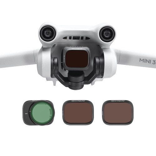 Uvafly ND Filters for DJI Mini 3/Mini 3 Pro, Multi Coated Filters Camera Lens Filter Set for DJI Mini 3/Mini 3 Pro Drone Accessories, 3 Pack (CPL ND8 ND16)