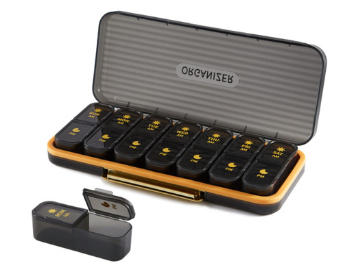 Weekly Pill Organizer 2 Times A Day Am Pm Pill Box 7 Day Removable Compartments Portable Medicine Organizer Box for Daily Vitamins Supplements Travel Pill Case Pill Container Holder Twice a Day Weekly Pill Organizer 2 Times A Day Am Pm Pill Box 7 Day Removable Compartments Portable Medicine Organizer Box for Daily Vitamins Supplements Travel Pill Case Pill Container Holder Twice a Day
