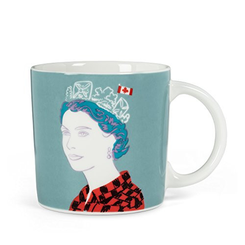 Abbott Collection 27-WT Liz Graphic Mug, 3.5", Blue